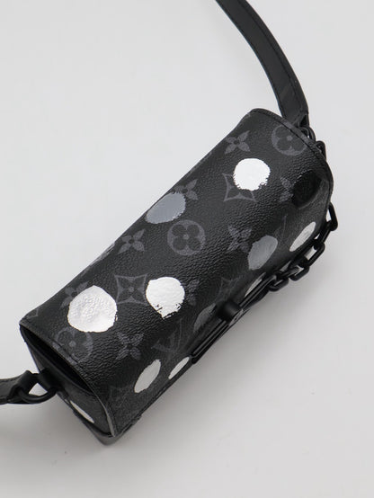 LOUIS VUITTON X 草間彌生聯名款Steamer斜背包