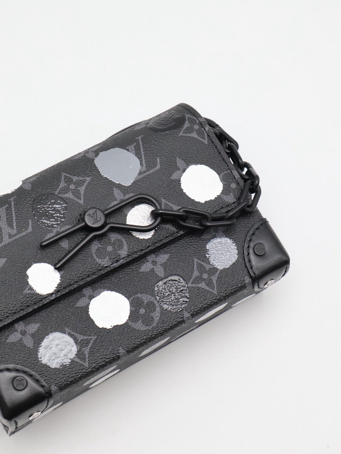 LOUIS VUITTON X 草間彌生聯名款Steamer斜背包