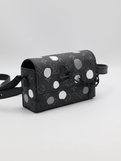 LOUIS VUITTON X 草間彌生聯名款Steamer斜背包