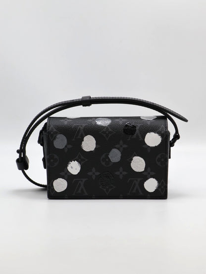 LOUIS VUITTON X 草間彌生聯名款Steamer斜背包