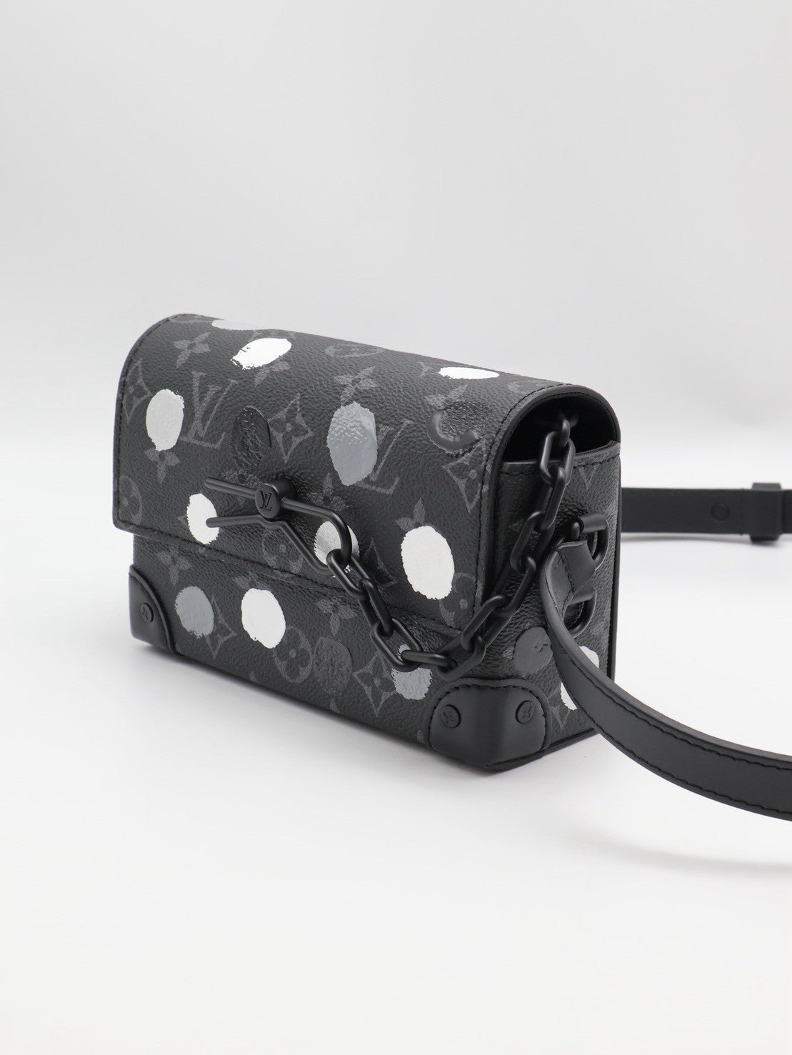 LOUIS VUITTON X 草間彌生聯名款Steamer斜背包