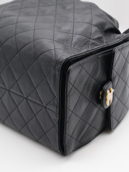 CHANEL 25 Hobo Bag - 中號黑金