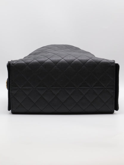 CHANEL 25 Hobo Bag - 中號黑金