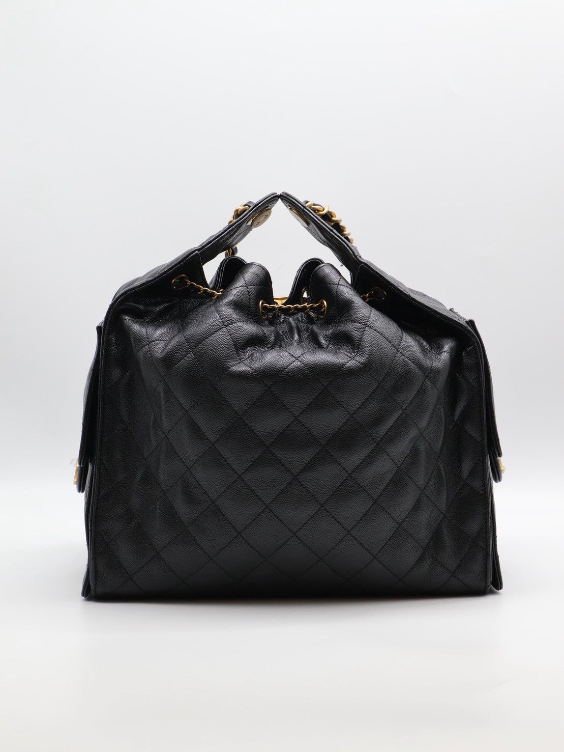 CHANEL 25 Hobo Bag - 中號黑金