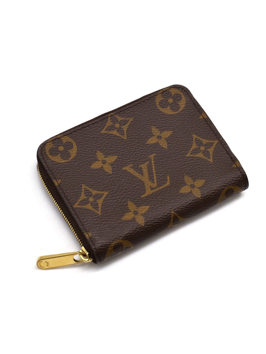 LOUIS VUITTON 經典老花拉鍊零錢包