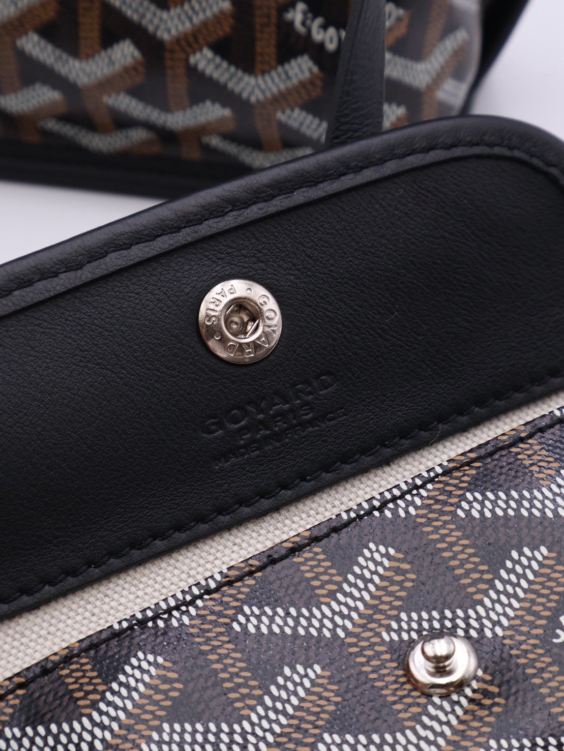 GOYARD Anjou Mini Tote - 黑