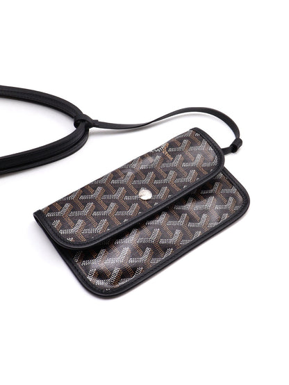 GOYARD 經典亞麻帆布Tote - 小號黑