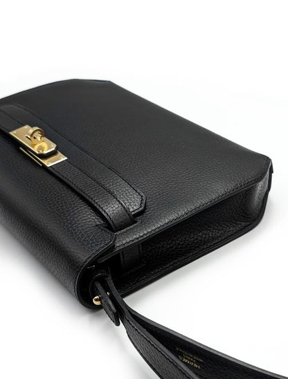 HERMES Kelly depeches 25手包 - 黑金 B