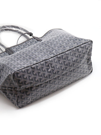 GOYARD 經典亞麻帆布Tote - 小號灰
