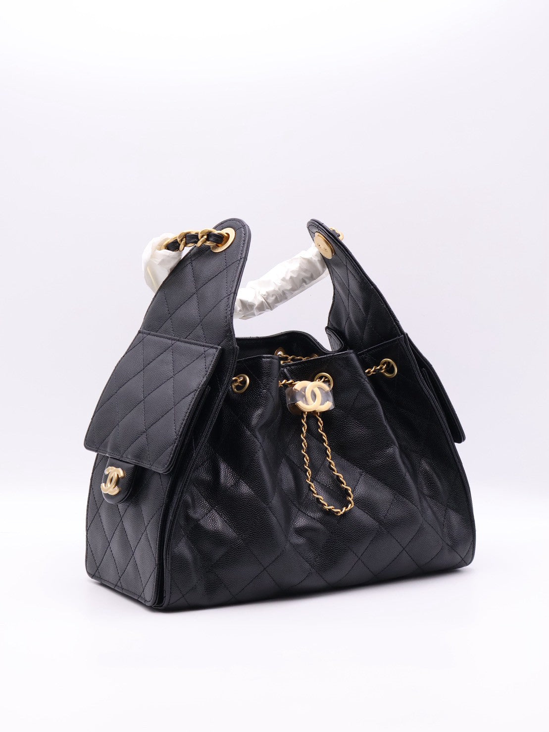 CHANEL 25 Hobo Bag - 小號黑金
