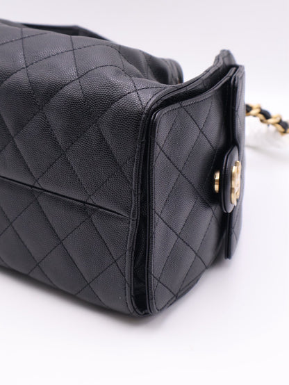 CHANEL 25 Hobo Bag - 小號黑金