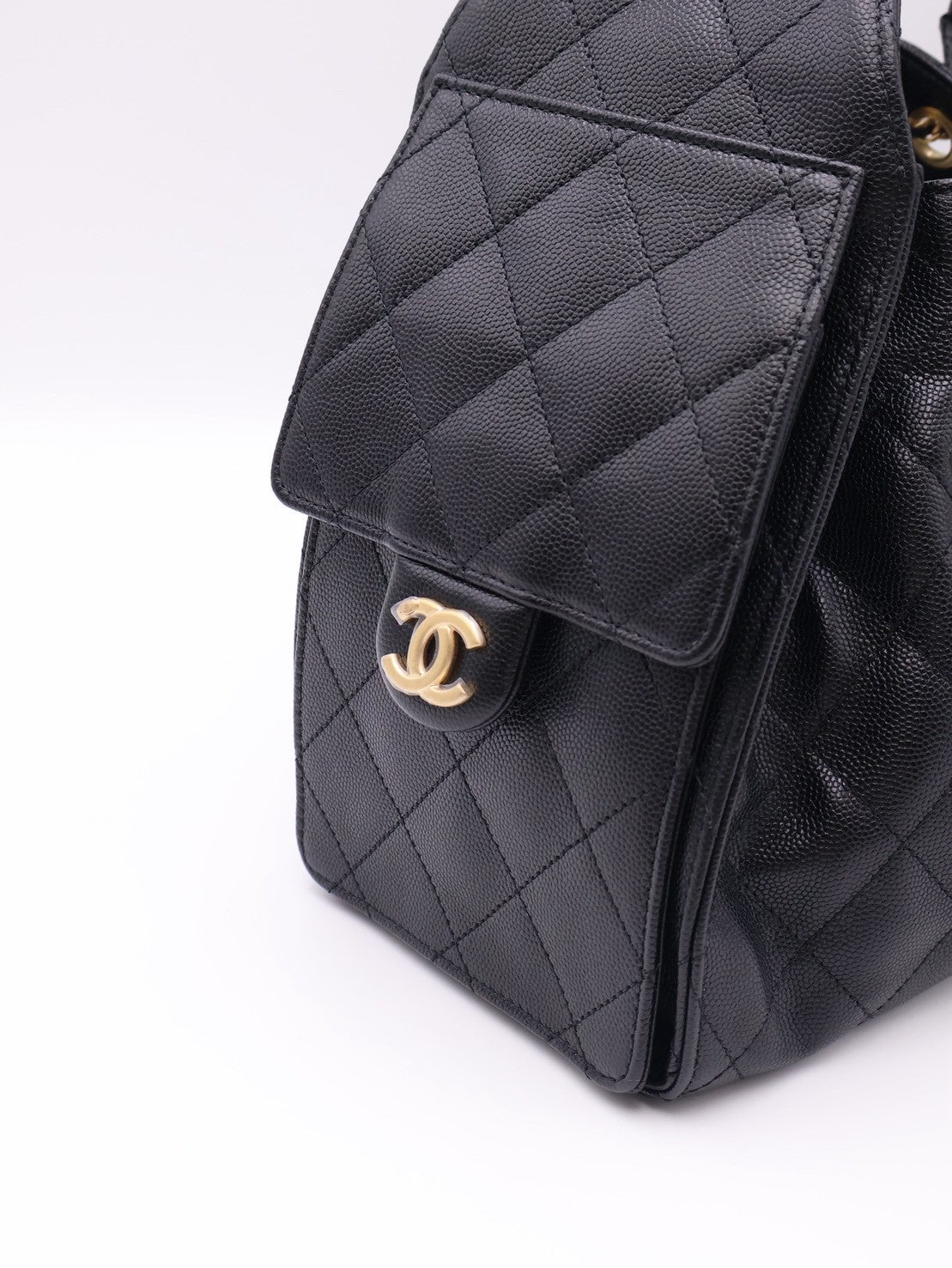 CHANEL 25 Hobo Bag - 小號黑金