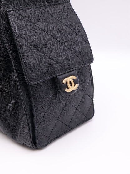 CHANEL 25 Hobo Bag - 小號黑金