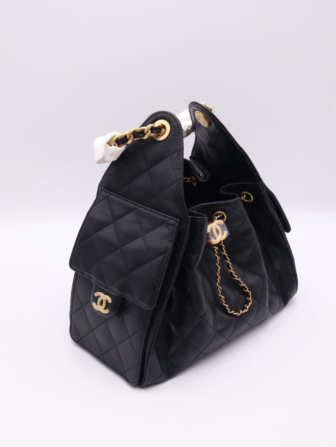 CHANEL 25 Hobo Bag - 小號黑金