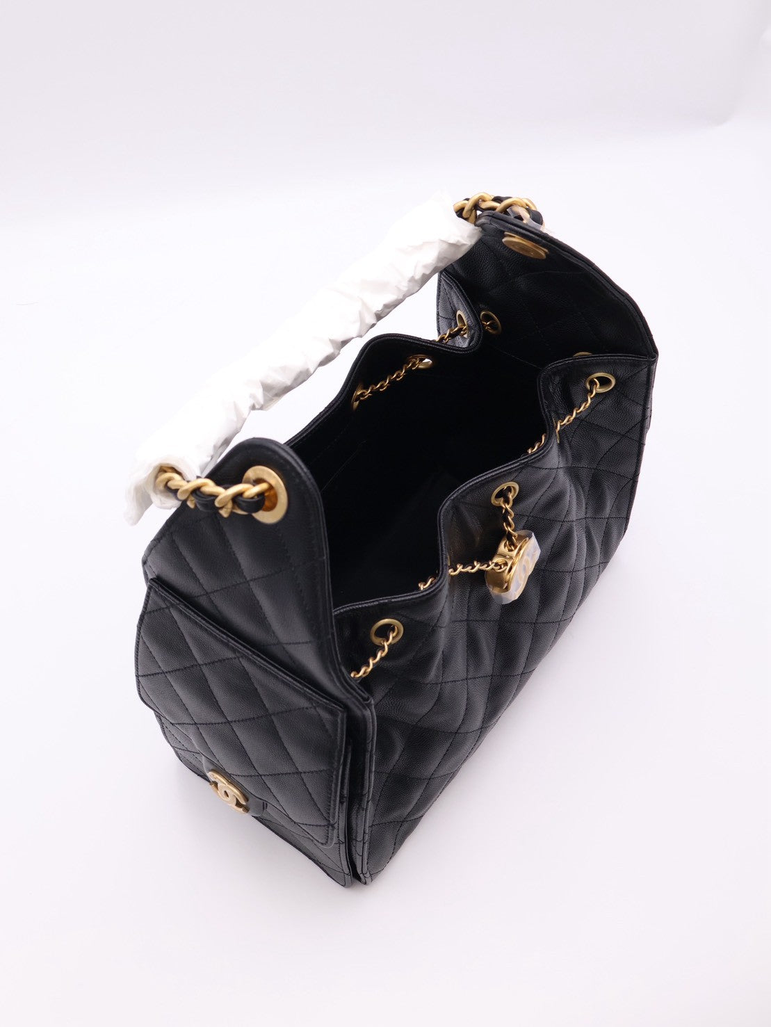 CHANEL 25 Hobo Bag - 小號黑金