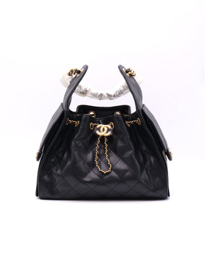 CHANEL 25 Hobo Bag - 小號黑金
