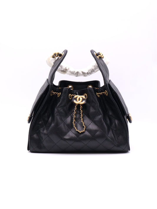 CHANEL 25 Hobo Bag - 小號黑金