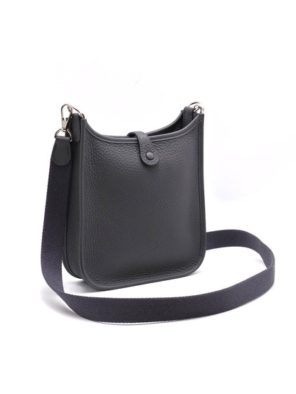 HERMES Mini evelyne - 石板灰銀