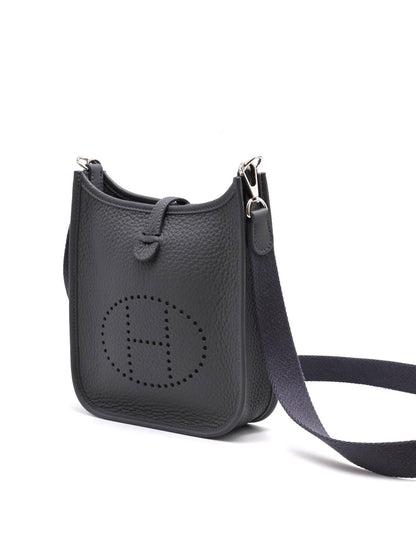 HERMES Mini evelyne - 石板灰銀
