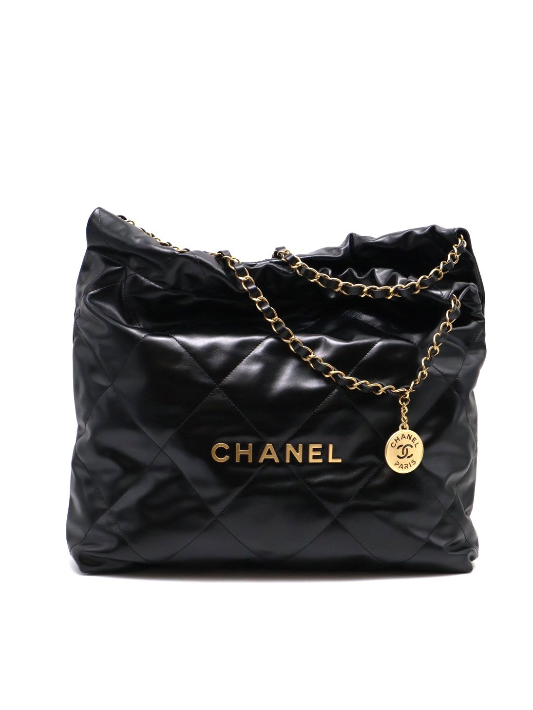 CHANEL 22 Bag - 中號黑金