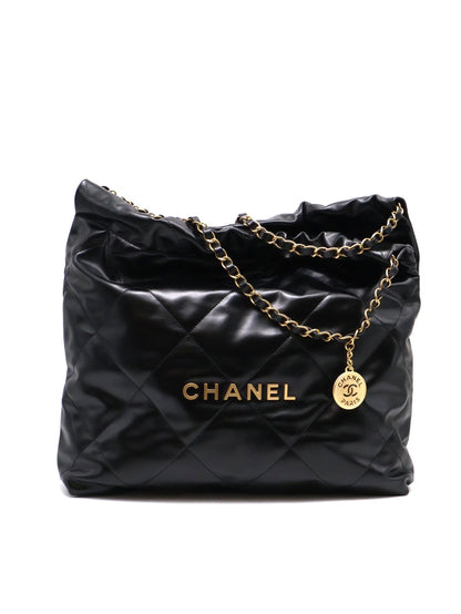 CHANEL 22 Bag - 中號黑金