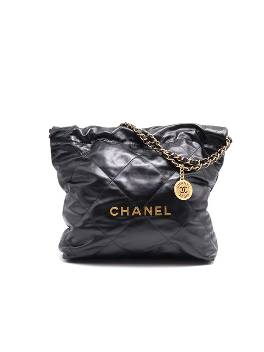 CHANEL 22 Bag - 小號黑金