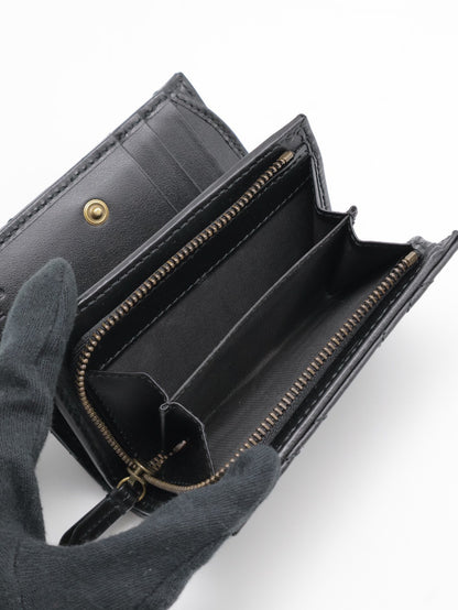 GUCCI Marmont雙折短夾 - 黑金