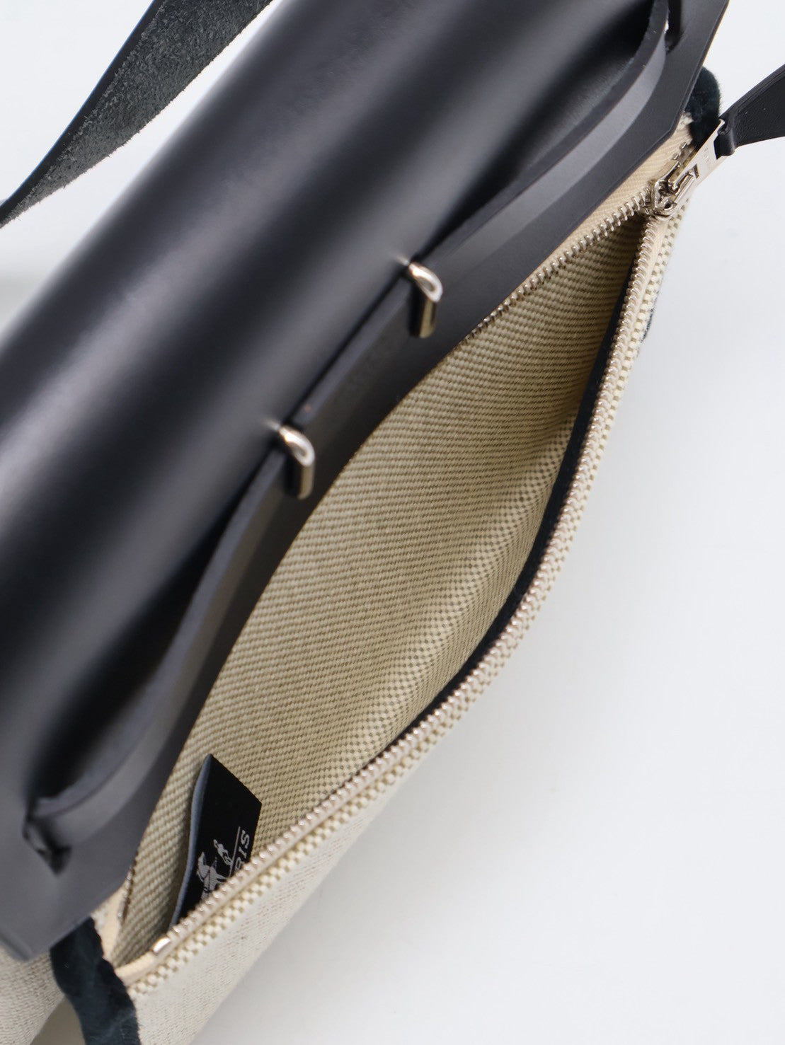 HERMES Herbag Zip 20 - Noir 89 黑銀 K