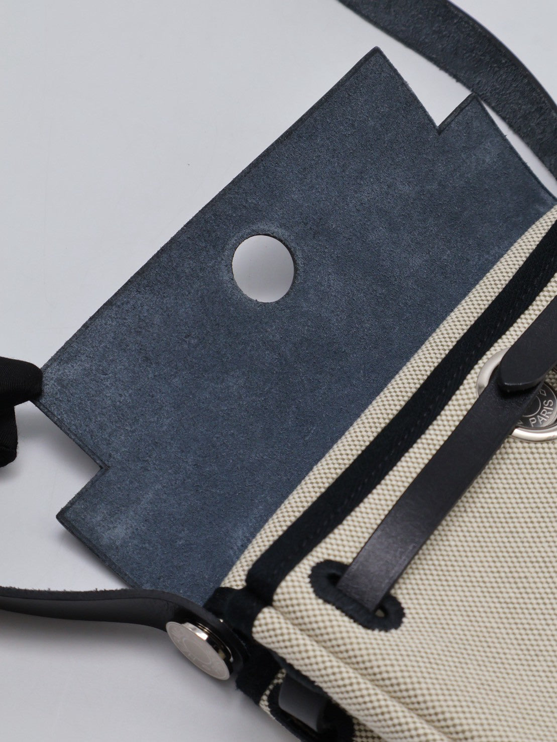 HERMES Herbag Zip 20 - Noir 89 黑銀 K