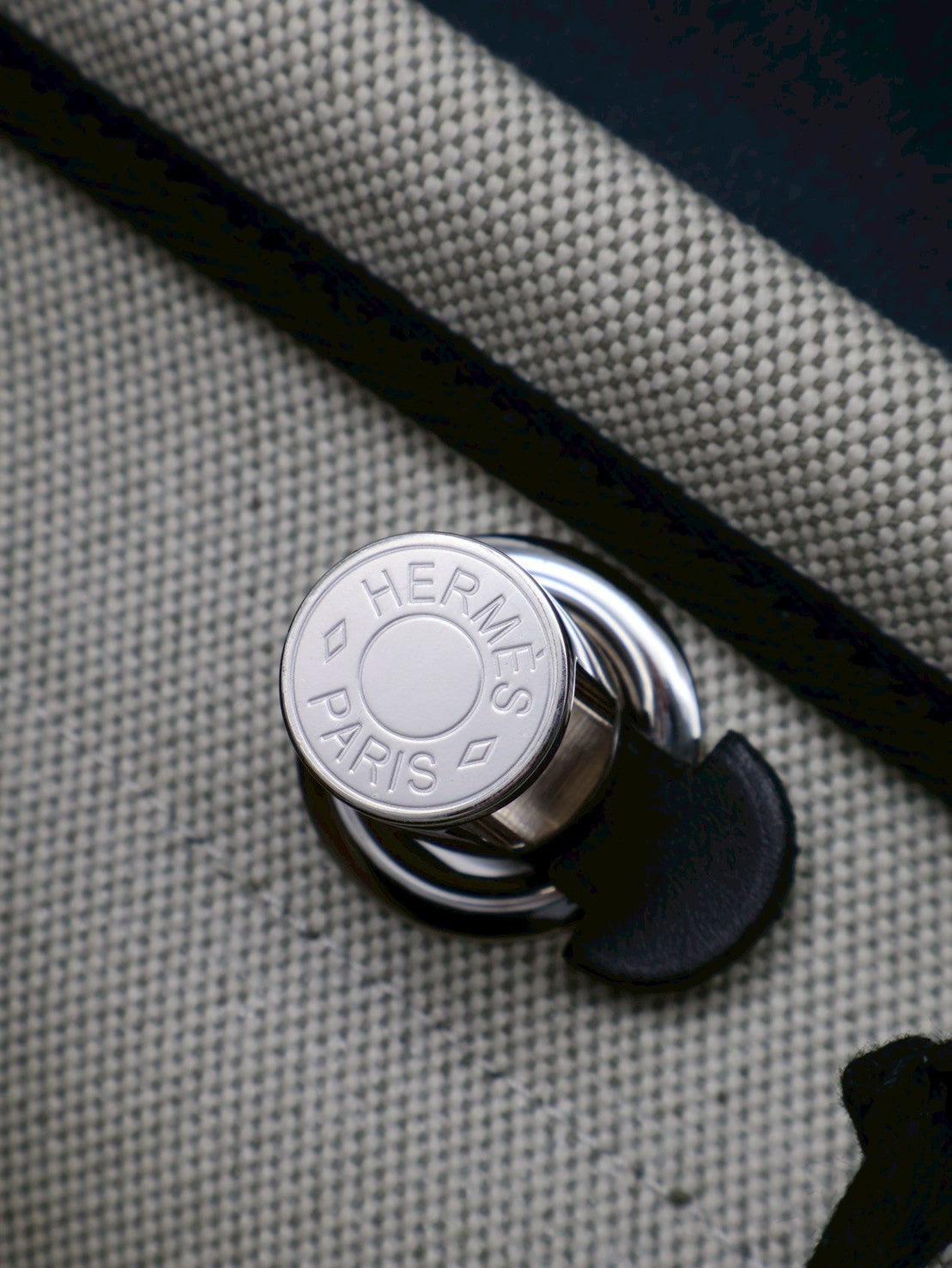 HERMES Herbag Zip 20 - Noir 89 黑銀 K