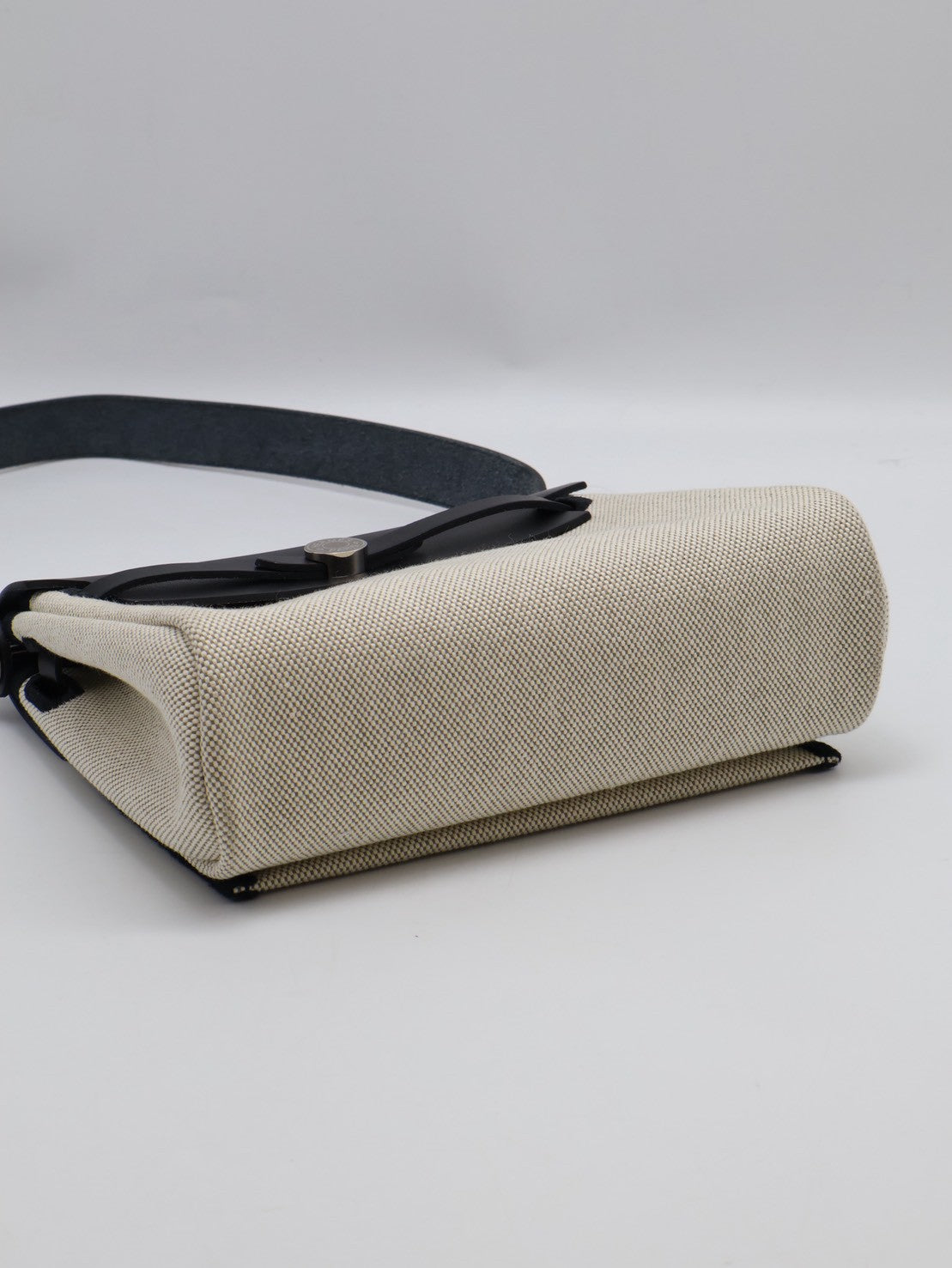 HERMES Herbag Zip 20 - Noir 89 黑銀 K