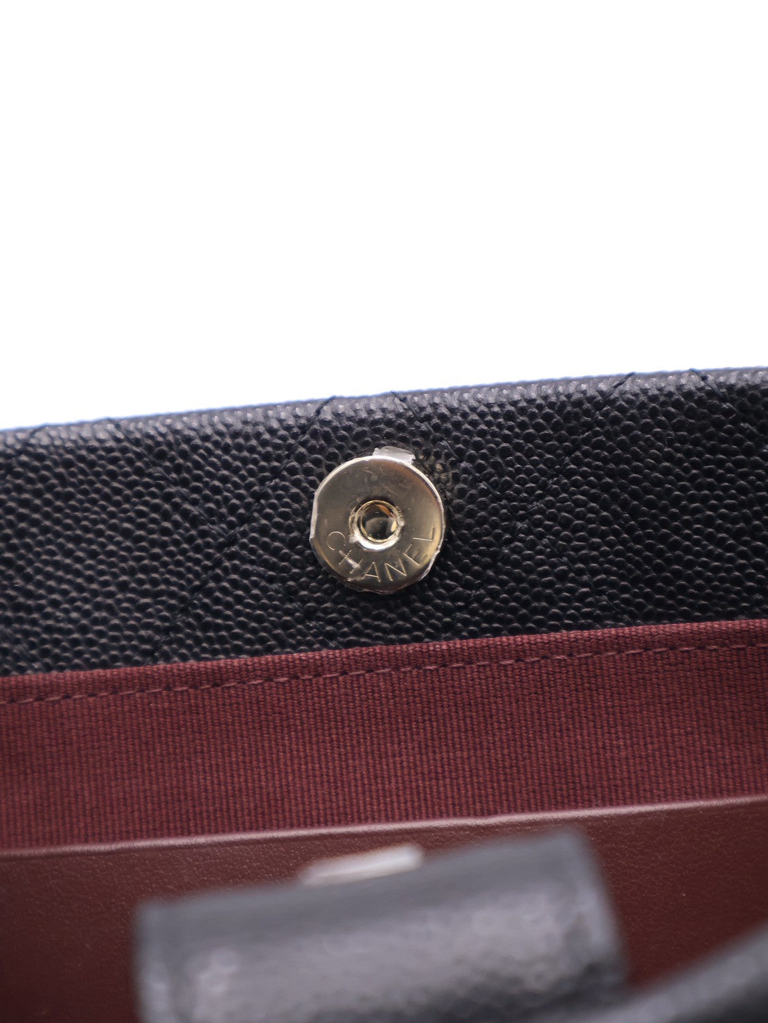 CHANEL 25B粒面牛皮Mini Totoe - 黑金