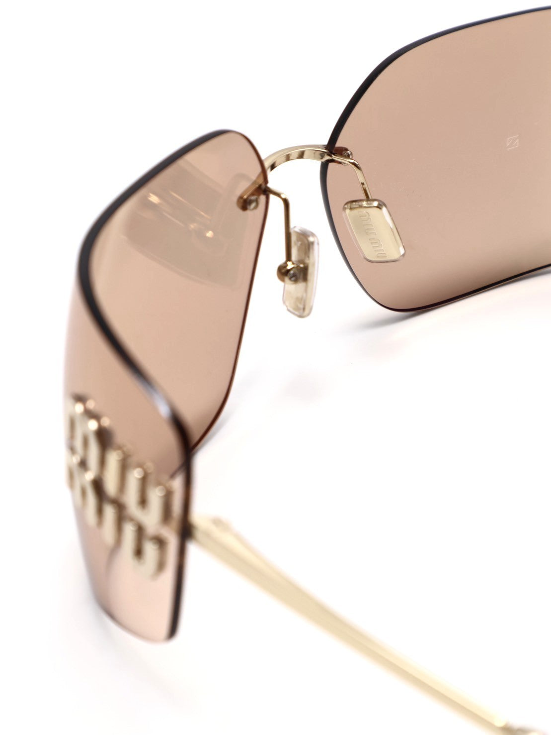 Miu Miu Runway太陽眼鏡 - 54Y玫瑰金