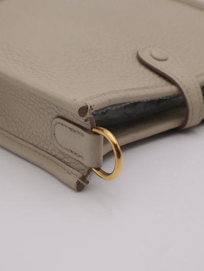 HERMES Mini Evelyne - Beton 8L 冰川白金 U
