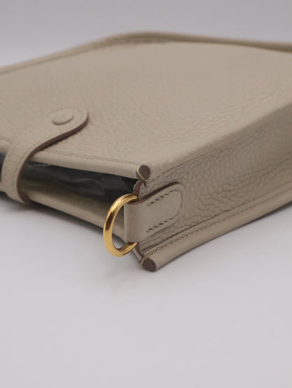 HERMES Mini Evelyne - Beton 8L 冰川白金 U