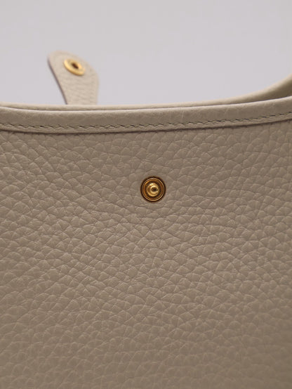 HERMES Mini Evelyne - Beton 8L 冰川白金 U