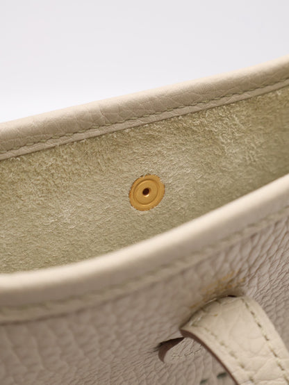 HERMES Mini Evelyne - Beton 8L 冰川白金 U