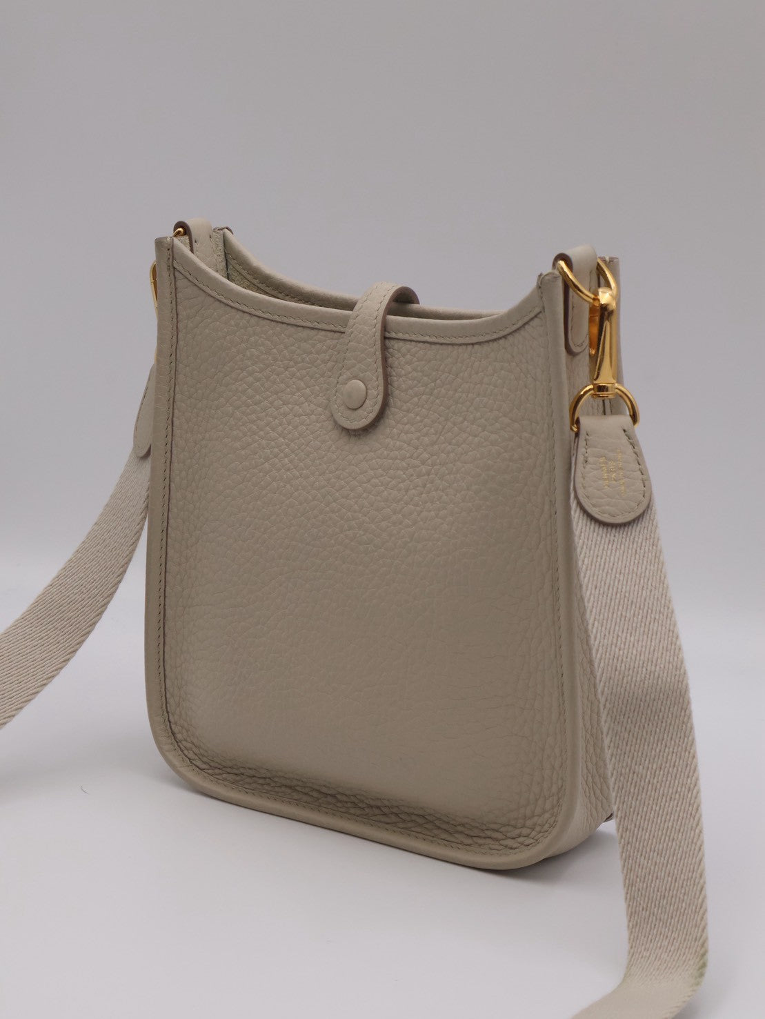 HERMES Mini Evelyne - Beton 8L 冰川白金 U
