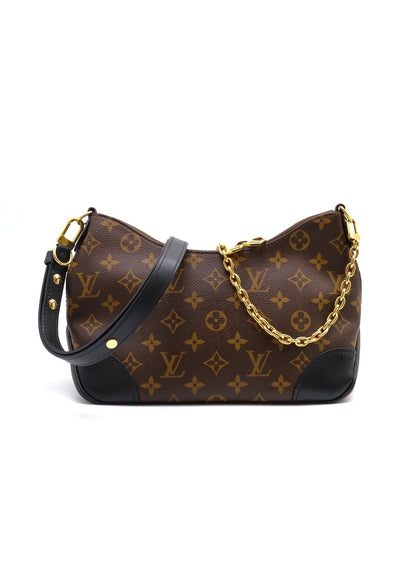 LOUIS VUITTON Boulogne牛角包 - PM黑
