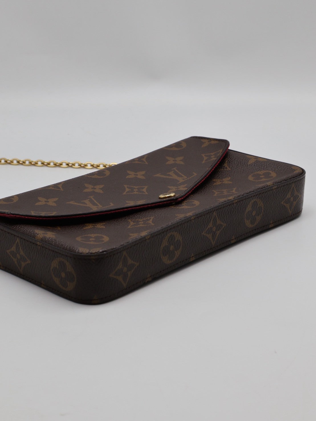 LOUIS VUITTON 經典三合一WOC鍊包 - 玫紅