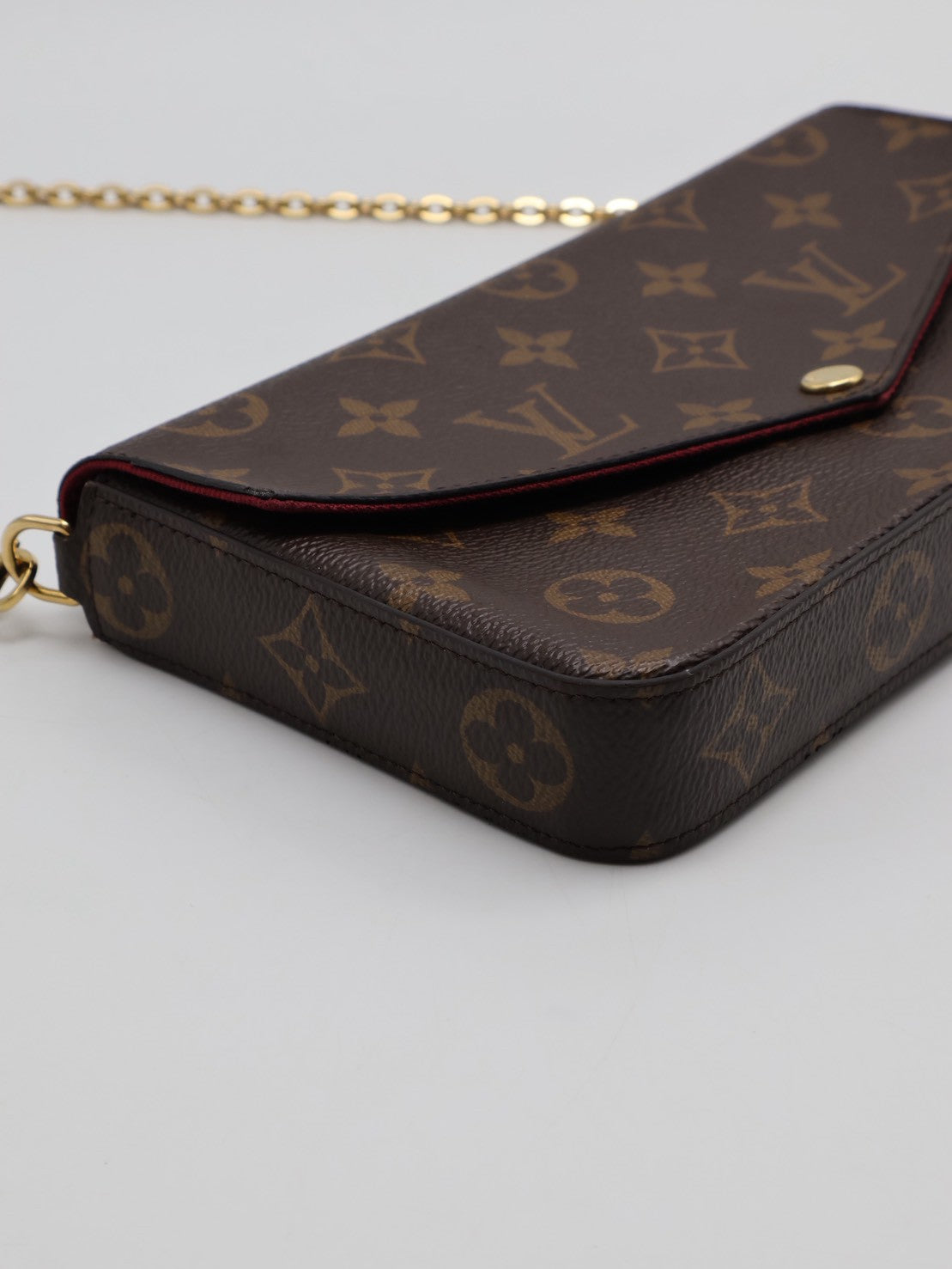 LOUIS VUITTON 經典三合一WOC鍊包 - 玫紅