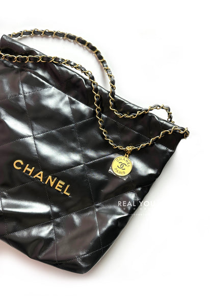 CHANEL 22 Bag - 小號黑金