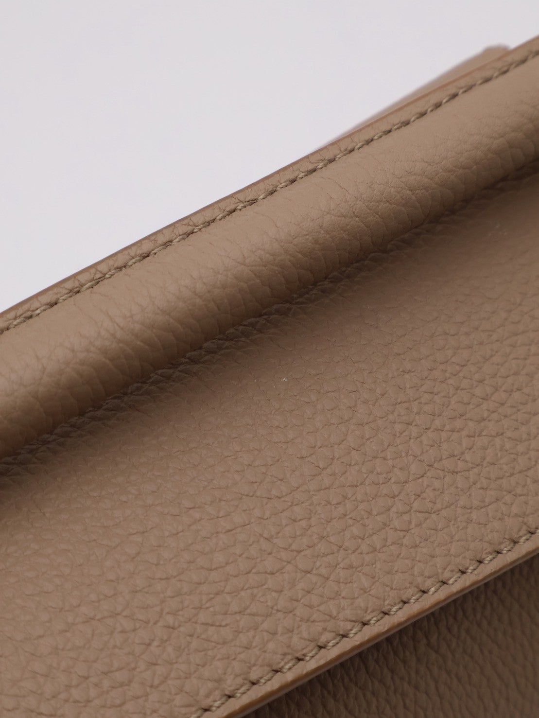 LOEWE Puzzle小牛皮手袋 - 迷你沙色