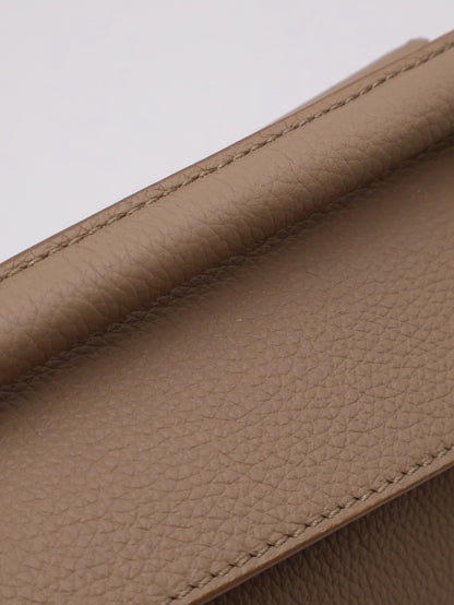 LOEWE Puzzle小牛皮手袋 - 迷你沙色