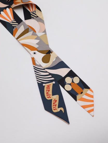 HERMES Parade en Fanfare盛大遊行Twilly - 白馬