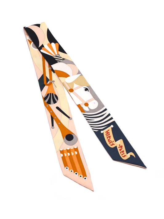 HERMES Parade en Fanfare盛大遊行Twilly - 白馬