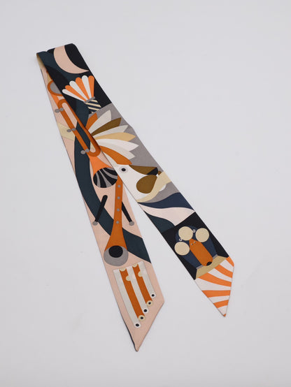 HERMES Parade en Fanfare盛大遊行Twilly - 白馬