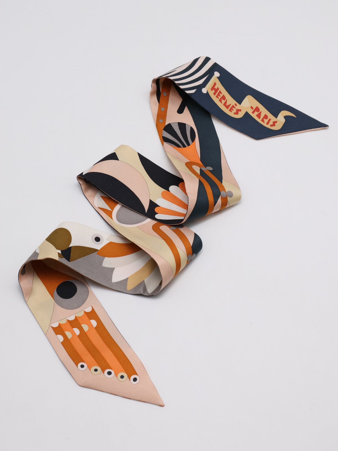 HERMES Parade en Fanfare盛大遊行Twilly - 白馬