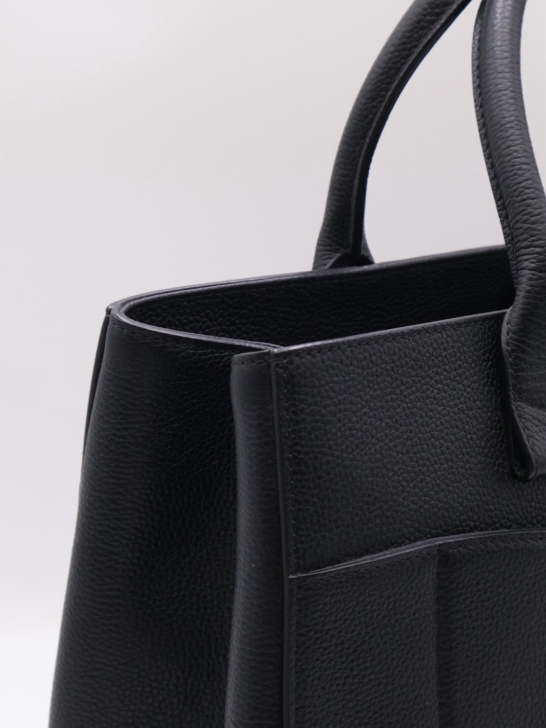 CHANEL 復古手提公事包 - 黑金23開