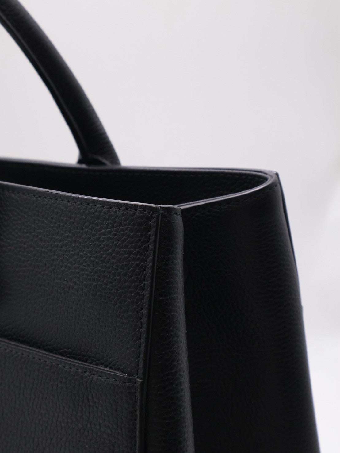 CHANEL 復古手提公事包 - 黑金23開